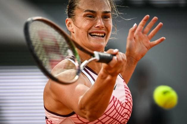 June 4, 2023, Paris, France, France: Aryna SABALENKA of Belarus during the eighth day of Roland-Garros 2023, French Open 2023, Grand Slam tennis tournament at the Roland-Garros Stadium on June 04, 2023 in Paris, France. Paris France - ZUMAm308 20230604_zsp_m308_010 Copyright: xMatthieuxMirvillex