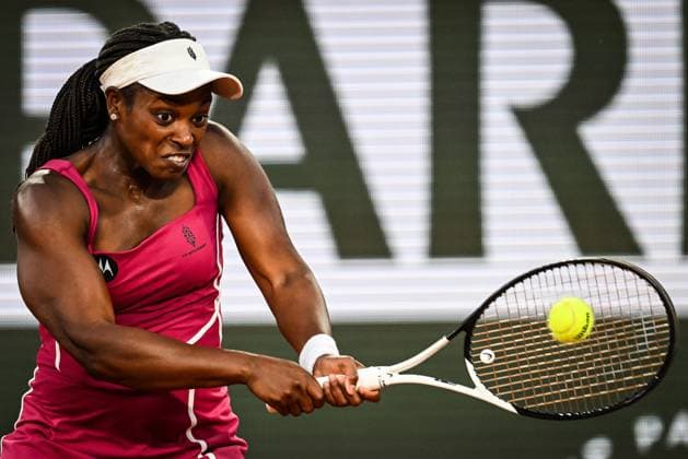 Sport Bilder des Tages June 4, 2023, Paris, France, France: Sloane STEPHENS of United States during the eighth day of Roland-Garros 2023, French Open 2023, Grand Slam tennis tournament at the Roland-Garros Stadium on June 04, 2023 in Paris, France. Paris France - ZUMAm308 20230604_zsp_m308_012 Copyright: xMatthieuxMirvillex