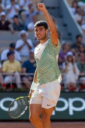 2023 French Open - Day Eight Carlos Alcaraz during Roland Garros 2023 in Paris, France on June 4, 2023. Paris France  Copyright: xFotoxOlimpikx originalFilename:jastrzebowski-rolandga230604_npsmO.jpg