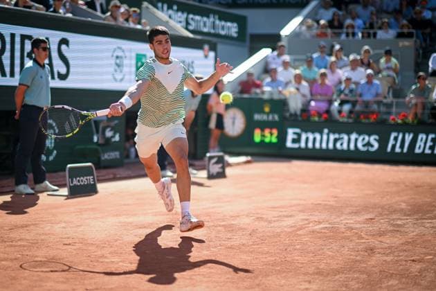 Roland Garros 2023 - 04 06 2023 - Carlos Alcaraz 293019 2023-06-04  Copyright: xLionelxGuericolas MPPx 0258737002st