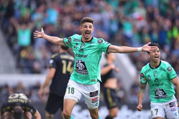 Bilder des Jahres 2023, Sport 06 Juni Sport Themen der Woche KW22 Sport Bilder des Tages RECORD DATE NOT STATED SCCL 2023 Los Angeles FC (USA) vs Leon FC (MEX) Final Vuelta Lucas Di Yorio celebrates his goal 0-1 of Leon during the game Los Angeles FC (USA) vs Leon FC (MEX), corresponding second leg match of the Great Final 2023 Scotiabank Concacaf Champions League, at BMO Field Stadium, on June 04, 2023. <br><br> Lucas Di Yorio celebra su gol 0-1 de Leon durante el partido Leon FC (MEX) vs Los Angeles FC (USA), correspondiente al partido de Vuelta de la Gran Final de la Liga de Campeones Scotiabank Concacaf 2023, en el Estadio BMO Field, el 04 de Junio de 2023. LOS ANGELES CALIFORNIA ESTADOS UNIDOS  Copyright: xAdrianxMaciasx 20230604202849_SCCL_23_FV_LAFC_LEON_DIYORIO243