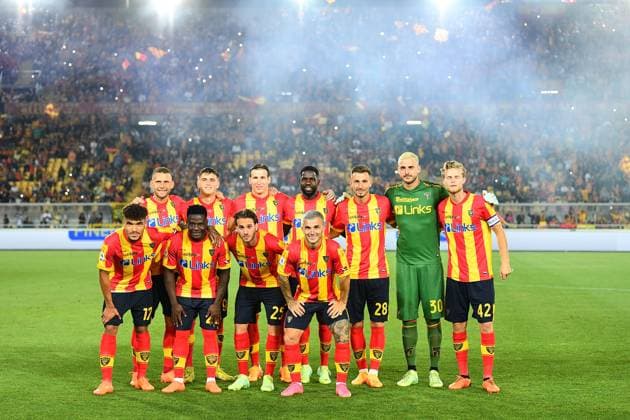 IPP20230604 Football - soccer: Serie A, U.S. Lecce - Bologna F.C. 1909, la formazione iniziale del Lecce (Verwendung nur in Deutschland - GERMANY ONLY) *** IPP20230604 Football soccer Serie A, U S Lecce Bologna F C 1909, la formazione iniziale del Lecce use only in Germany GERMANY ONLY 