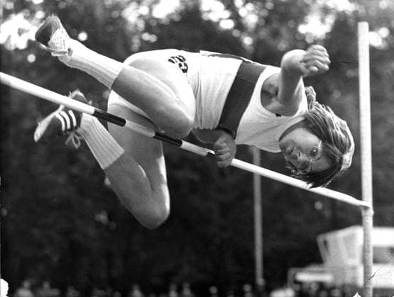 Archivbilder der Woche SPORT KW23 Leichathletik: Heide Rosendahl Aktion im Nationaltrikot 01.07.1972 (geschätzt). *** Athletics Heide Rosendahl action in national jersey 01 07 1972 estimated HM