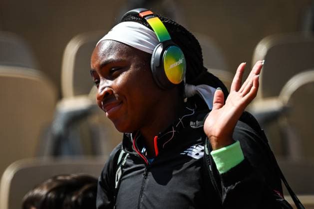 June 5, 2023, Paris, France, France: Coco GAUFF of United States during the ninth day of Roland-Garros 2023, French Open 2023, Grand Slam tennis tournament at the Roland-Garros Stadium on June 05, 2023 in Paris, France. Paris France - ZUMAm308 20230605_zsp_m308_001 Copyright: xMatthieuxMirvillex