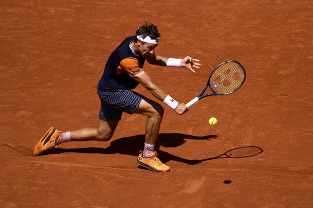 Casper Ruud (Nor) TENNIS : Roland Garros 2023 - Paris - 05 06 2023 JBAutissier Panoramic 