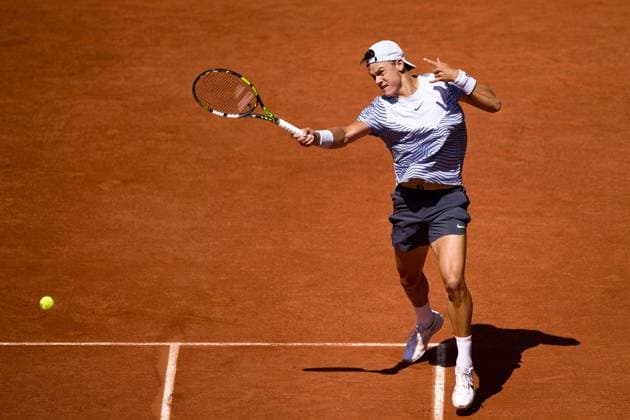 Holger Rune (Den) TENNIS : Roland Garros 2023 - Paris - 05 06 2023 JBAutissier Panoramic 