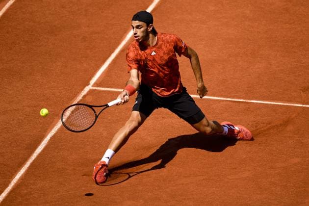 Francisco Cerundolo (Arg) TENNIS : Roland Garros 2023 - Paris - 05 06 2023 JBAutissier Panoramic 