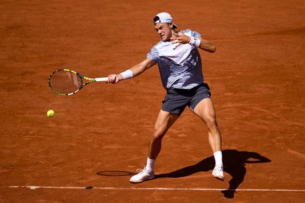 Holger Rune (Den) TENNIS : Roland Garros 2023 - Paris - 05 06 2023 JBAutissier Panoramic 