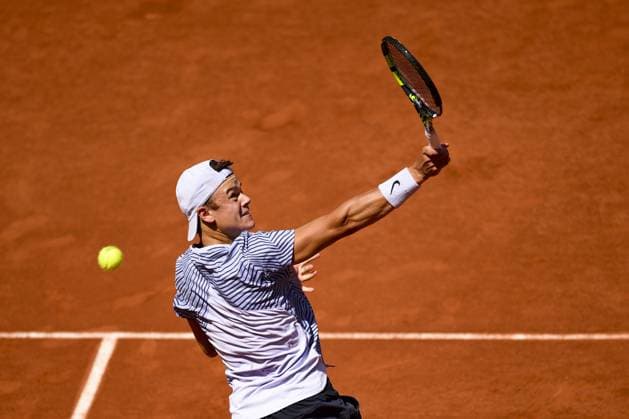 Holger Rune (Den) TENNIS : Roland Garros 2023 - Paris - 05 06 2023 JBAutissier Panoramic 