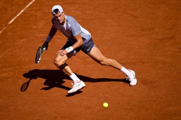 Holger Rune (Den) TENNIS : Roland Garros 2023 - Paris - 05 06 2023 JBAutissier Panoramic 