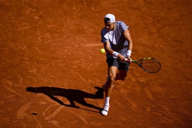 Holger Rune (Den) TENNIS : Roland Garros 2023 - Paris - 05 06 2023 JBAutissier Panoramic 