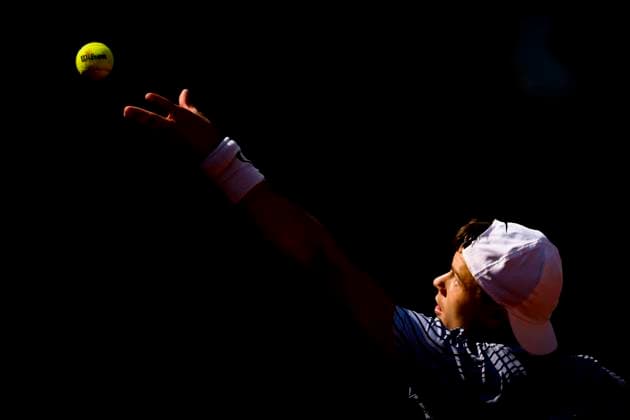 Holger Rune (Den) TENNIS : Roland Garros 2023 - Paris - 05 06 2023 JBAutissier Panoramic 