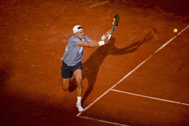 Holger Rune (Den) TENNIS : Roland Garros 2023 - Paris - 05 06 2023 JBAutissier Panoramic 