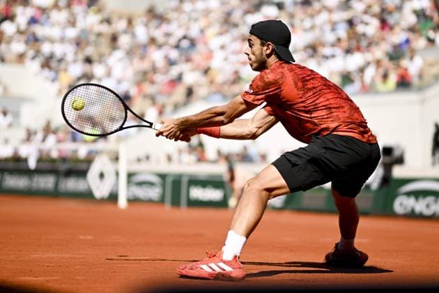 Francisco Cerundolo (Arg) TENNIS : Roland Garros 2023 - Paris - 05 06 2023 JBAutissier Panoramic 
