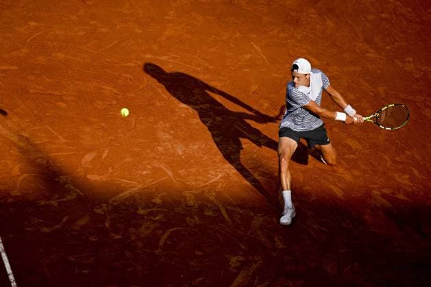 Holger Rune (Den) TENNIS : Roland Garros 2023 - Paris - 05 06 2023 JBAutissier Panoramic 