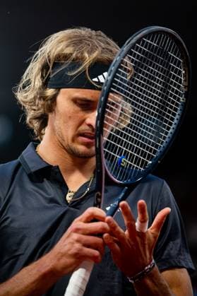 230605 Alexander Zverev of Germany competes in men?s fourth round singles tennis match during Roland Garros on June 5, 2023 in Paris Photo Vegard Grott BILDBYRAN kod VG VG0448 bbeng tennis french open franska öppna atp roland garros grand slam germany deutschland germany  Copyright: VEGARDxGRoTT BB230605VG055