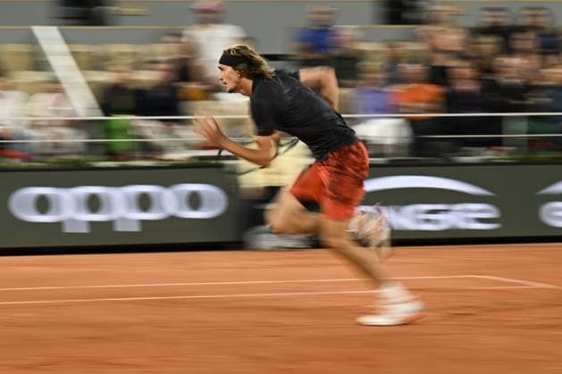 Alexander Zverev (Ger) TENNIS : Roland Garros 2023 - Paris - 05 06 2023 JBAutissier Panoramic 
