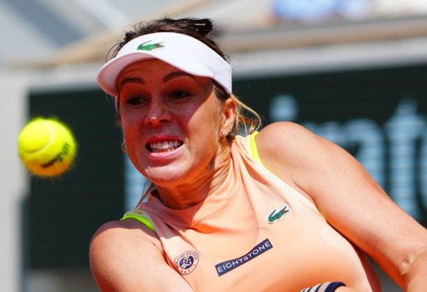 Mandatory Credit: Photo by Javier Garcia Shutterstock (13949267f) Anastasia Pavlyuchenkova in quarter final action French Open Tennis, Day 10, Roland Garros, Paris, France - 06 June 2023 French Open Tennis, Day 10, Roland Garros, Paris, France - 06 June 2023  Copyright: xJavierxGarcia Shutterstockx 13949267f