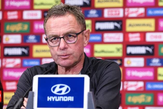 Sport Themen der Woche KW23 Sport Bilder des Tages SOCCER - UEFA EURO, EM, Europameisterschaft,Fussball 2024 Quali, BEL vs AUT, AUT vs SWE VIENNA,AUSTRIA,06.JUN.23 - SOCCER - European Qualifiers 2024, OEFB international match, Länderspiel, Nationalmannschaft Belgium vs Austria, Austria vs Sweden, preview, press conference, PK, Pressekonferenz squad nomination. Image shows head coach Ralf Rangnick (AUT).  GEPAxpictures xArminxRauthner