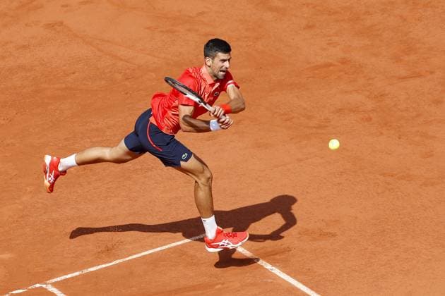 Novak Djokovic TENNIS : Roland-Garros 2023 - Paris - 06 06 2023 MichaelBaucher Panoramic 