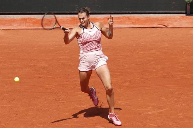 Aryna Sabalenka TENNIS : Roland-Garros 2023 - Paris - 06 06 2023 MichaelBaucher Panoramic 