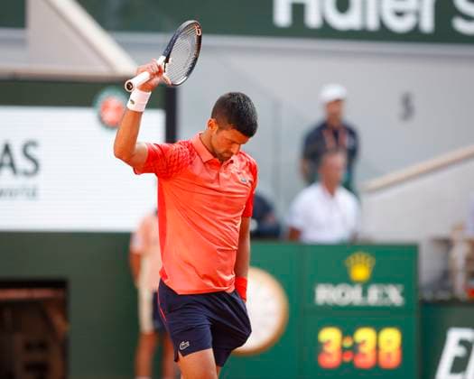 Novak Djokovic SRB cheers after victory, jubilation, joy, emotion Copyright: xJuergenxHasenkopfx