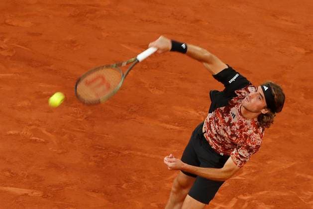 Stefanos Tsitsipas TENNIS : Roland-Garros 2023 - Paris - 06 06 2023 MichaelBaucher Panoramic 