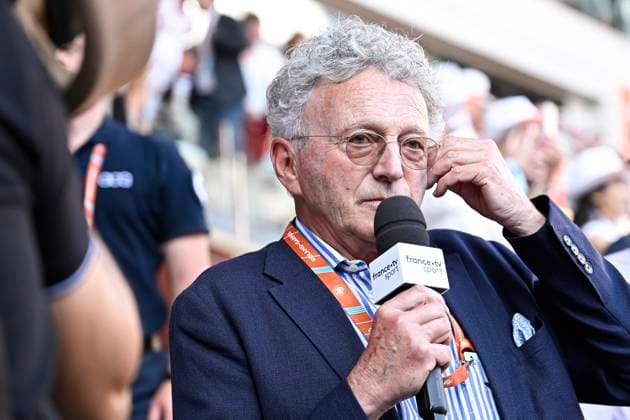 French Open Day 10 Nelson Monfort during the French Open, Grand Slam tennis tournament on June 6, 2023 at Roland Garros stadium in Paris, France. Photo by Victor Joly ABACAPRESS.COM Paris France  Copyright: xJolyxVictor ABACAx 856029_031 JolyxVictor ABACAx 856029_031