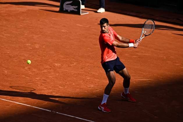 French Open Day 10 Novak Djokovic of Serbia during the French Open, Grand Slam tennis tournament on June 6, 2023 at Roland Garros stadium in Paris, France. Photo by Victor Joly ABACAPRESS.COM Paris France  Copyright: xJolyxVictor ABACAx 856029_053 JolyxVictor ABACAx 856029_053