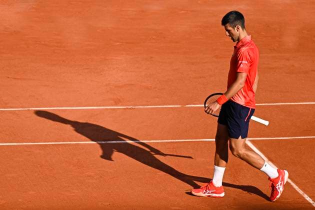French Open Day 10 Novak Djokovic of Serbia during the French Open, Grand Slam tennis tournament on June 6, 2023 at Roland Garros stadium in Paris, France. Photo by Victor Joly ABACAPRESS.COM Paris France  Copyright: xJolyxVictor ABACAx 856029_054 JolyxVictor ABACAx 856029_054