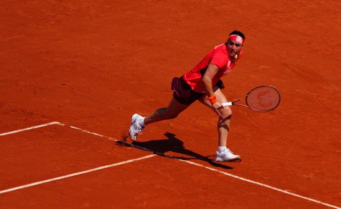 Mandatory Credit: Photo by Javier Garcia Shutterstock (13949271g) Ons Jabeur in quarter final action French Open Tennis, Day 11, Roland Garros, Paris, France - 07 June 2023 French Open Tennis, Day 11, Roland Garros, Paris, France - 07 June 2023  Copyright: xJavierxGarcia Shutterstockx 13949271g