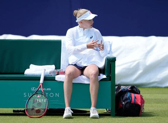 Mandatory Credit: Photo by Dave Shopland Shutterstock (13952500g) Great Britain s Harriet Dart during her 1st round match Lexus Surbiton Trophy, Tennis, Day 4, Surbiton Racket & Fitness Club, London, UK - 07 June 2023 Lexus Surbiton Trophy, Tennis, Day 4, Surbiton Racket & Fitness Club, London, UK - 07 June 2023 Copyright: xDavexShopland Shutterstockx 13952500g