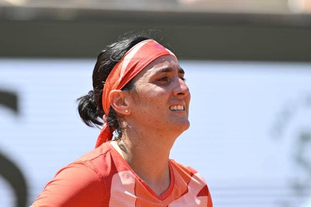 Tennis : Roland Garros 2023 - France - Ons Jabeur - Tunisie Tennis : Roland Garros 2023 - France - 07 06 23 ChrysleneCaillaud Panoramic 