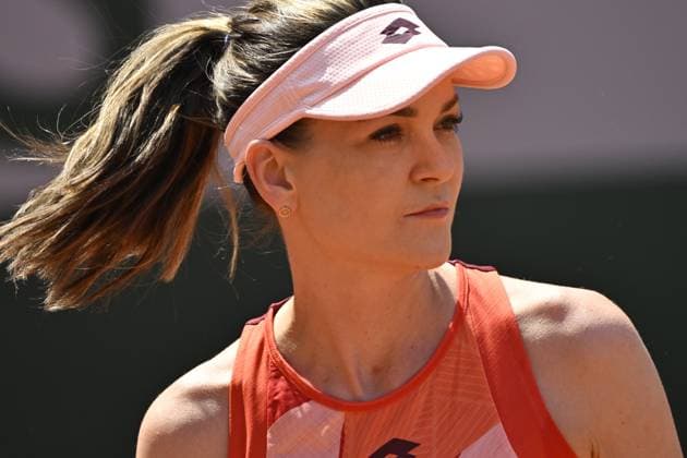 Tennis : Roland Garros 2023 - France - A Radwanska - Pologne Tennis : Roland Garros 2023 - France - 07 06 23 ChrysleneCaillaud Panoramic 