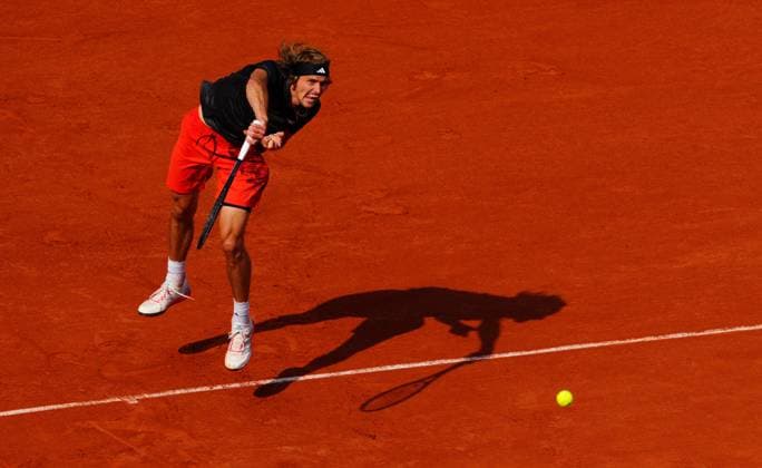 Mandatory Credit: Photo by Javier Garcia Shutterstock (13949271ck) Alexander Zverev French Open Tennis, Day 11, Roland Garros, Paris, France - 07 June 2023 French Open Tennis, Day 11, Roland Garros, Paris, France - 07 June 2023  Copyright: xJavierxGarcia Shutterstockx 13949271ck