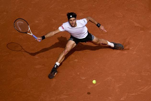 Tomas Martin Etcheverry (Arg) TENNIS : Roland Garros 2023 - Paris - 07 06 2023 JBAutissier Panoramic 