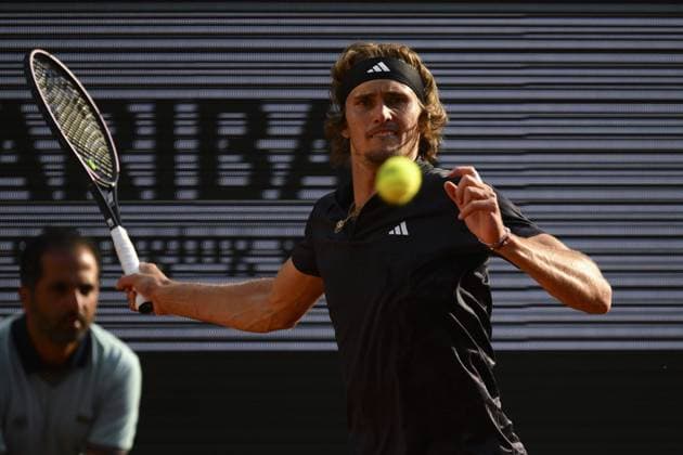 Alexander Zverev (Ger) TENNIS : Roland Garros 2023 - Paris - 07 06 2023 JBAutissier Panoramic 