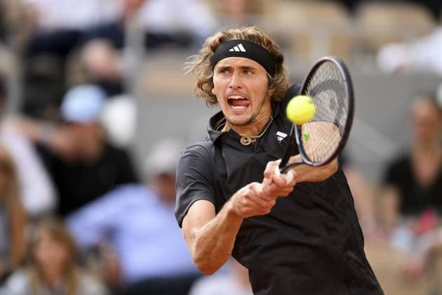 Sport Bilder des Tages Alexander Zverev (Ger) TENNIS : Roland Garros 2023 - Paris - 07 06 2023 JBAutissier Panoramic 