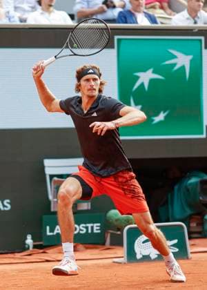 Alexander Zverev GER Copyright: xJuergenxHasenkopfx