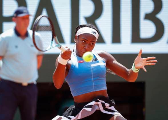 Coco Gauff Copyright: xJuergenxHasenkopfx