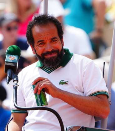 Mandatory Credit: Photo by Javier Garcia Shutterstock (13949271dv) Umpire Kader Nouni French Open Tennis, Day 11, Roland Garros, Paris, France - 07 June 2023 French Open Tennis, Day 11, Roland Garros, Paris, France - 07 June 2023  Copyright: xJavierxGarcia Shutterstockx 13949271dv