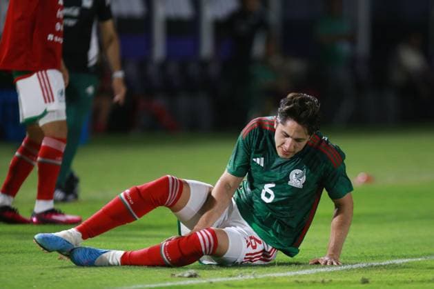 RECORD DATE NOT STATED Seleccion Mexico 2023 Mexico vs Guatemala Alan Cervantes of Mexico during the game Mexico (Mexican national team, Nationalteam vs Guatemala, corresponding to the Friendly match, at El Kraken Stadium, on June 7, 2023. <br><br> Alan Cervantes de Mexico durante el partido Mexico (Seleccion Mexicana) vs Guatemala, correspondiente al Partido Amistoso de preparacion, en el Estadio El Kraken, el 7 de junio de 2023. MAZATLAN SINALOA MEXICO  Copyright: xCarlosxLopezx 20230607220503_SMN_23_AM_MEX_GUA_CERVANTES159