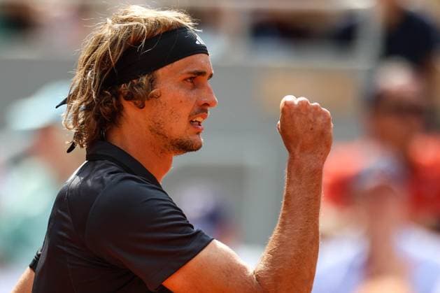 2023 French Open - Day Eleven Alexander ZVEREV (GER) during his match against Tomas MARTIN ETCHEVERRY (ARG) on Philippe CHATRIER court in The French Open Roland Garros 2023 tennis tournament day eleven. Paris France  Copyright: xIbrahimxEzzatx originalFilename:ezzat-notitle230607_npMYo.jpg