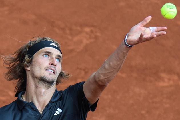 2023 French Open - Day Eleven Alexander ZVEREV (GER) during his match against Tomas MARTIN ETCHEVERRY (ARG) on Philippe CHATRIER court in The French Open Roland Garros 2023 tennis tournament day eleven. Paris France  Copyright: xIbrahimxEzzatx originalFilename:ezzat-notitle230607_npT89.jpg