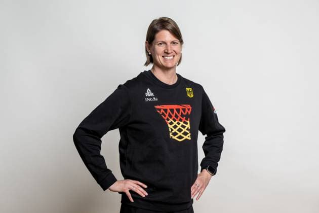 Basketball Kienbaum 23 05 2023 National Team Women DBB Squad for the European Championship Lisa Thomaidis National Coach, Headcoach