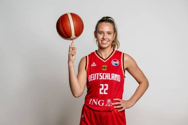 Basketball Kienbaum 23 05 2023 National Team Women DBB Squad for European Championship Emily Bessoir