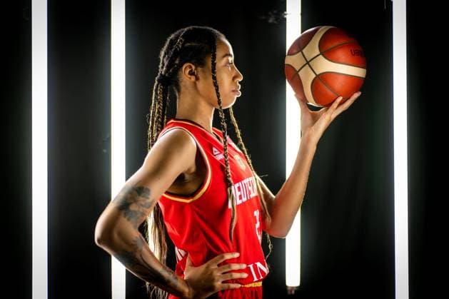 Basketball Kienbaum 23 05 2023 national team women DBB squad for the European Championship Ama Degbeon