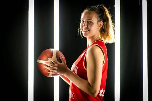 Basketball Kienbaum 23 05 2023 National Team Women DBB Squad for European Championship Emily Bessoir