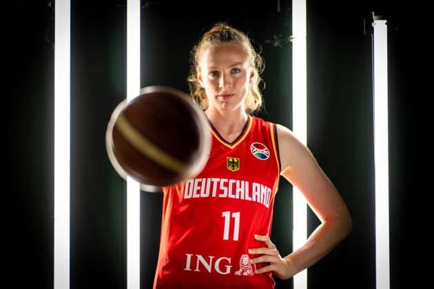 Basketball Kienbaum 23 05 2023 National Team Women DBB Squad for European Championship Marie Gülich