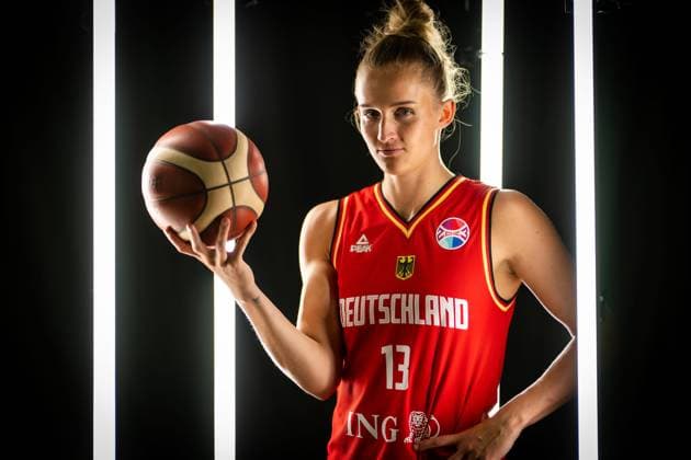 Basketball Kienbaum 23 05 2023 National Team Women DBB Squad for European Championship Leonie Fiebich